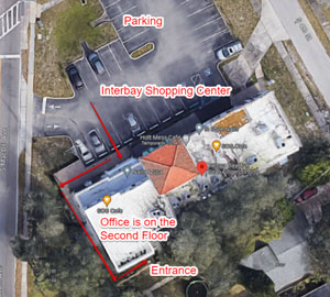 Satellite Photo of Tampa Bay Live Scan Fingerprinting Location